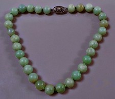 Collier jade superb d'occasion  France