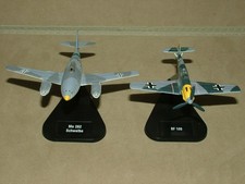 GE FABBRI MODELO AERONAVE ALEMÃ 1:100 BF-109 FIGHTER ME 262 SCHWALBE JET BUNDLE comprar usado  Enviando para Brazil