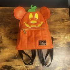 Usado, Mini mochila Mickey Mouse abóbora Halloween mosca lounge parques da Disney LEIA comprar usado  Enviando para Brazil