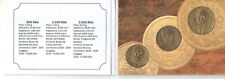 Conjunto de moedas Brasil Ilustres Centenário 1839-1939 no cartão comprar usado  Brasil 