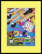 Bomberman 2002 Nintendo Game Cube emoldurado 11x14 anúncio ORIGINAL comprar usado  Enviando para Brazil