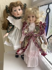 Collectible porcelain dolls for sale  DUNDEE
