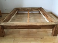 Bett eiche massiv gebraucht kaufen  Dietersburg