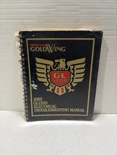 Manual de serviço elétrico genuíno Honda solução de problemas 1985 GL1200 asa dourada comprar usado  Enviando para Brazil