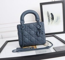 Bolsa Christian Dior Lady – Couro acolchoado Cannage, icônica bolsa de mão de luxo comprar usado  Enviando para Brazil