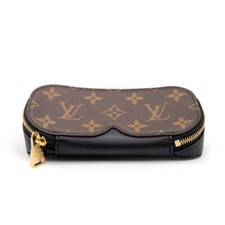 Estojo de óculos Louis Vuitton Etui Lunet GM monograma e couro de bezerro, marrom GI0633 comprar usado  Enviando para Brazil