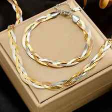 2pc necklace bracelet for sale  Riverside