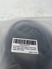 Kuyiohifi rca male for sale  North Salt Lake