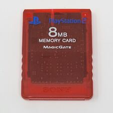 Usado, Unidade de cartão de memória Sony PlayStation 2 PS2 8MB vermelho claro oficial SCPH-10020 TESTADO comprar usado Usado, Unidade de cartão de memória Sony PlayStation 2 PS2 8MB vermelho claro oficial SCPH-10020 TESTADO comprar usado  Enviando para Brazil