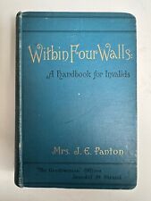 Mrs J E Panton 1893 First Edition Within Four Walls Handbook For Invalids ￼ comprar usado  Enviando para Brazil