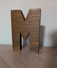 Wooden alphabet letter for sale  ABINGDON