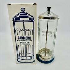 Vintage barbicide jar for sale  Geneva