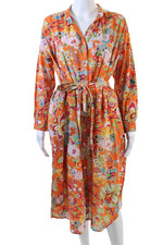 Usado, Vestido feminino Alix Of Bohemia manga longa estampa floral com botões laranja tamanho P comprar usado Usado, Vestido feminino Alix Of Bohemia manga longa estampa floral com botões laranja tamanho P comprar usado  Enviando para Brazil