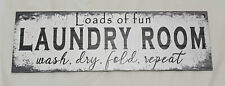 Laundry room sign for sale  UK