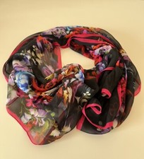 Seidenschal blümchen schal gebraucht kaufen  Berlin