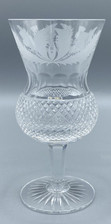 Etched thistle crystal for sale  ROCHESTER