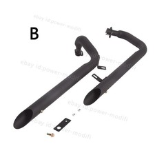 Sistema de exaustão completo preto tubo de ligação silenciador para Yamaha XV400 XV535 Virago 400 comprar usado  Enviando para Brazil