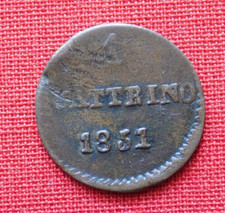 Quattrino 1851 granducato usato  Montione