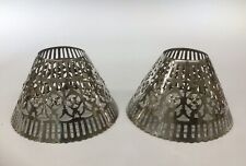 Pair pierced silver for sale  SOMERTON