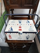Sewing box maritime for sale  BLACKBURN