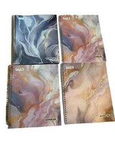 Notebook Top Flight com fio 3 assuntos com fio (pacote com 4) padrões diferentes comprar usado  Enviando para Brazil