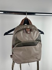 Usado, Mochila para laptop Piquadro Traveler couro bege detalhes capa anexada comprar usado  Enviando para Brazil