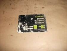 Kawasaki z900 warranty for sale  WREXHAM