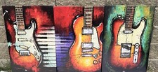 Guitar canvas posters for sale  Seward