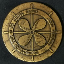 Medaille bronze propeller d'occasion  Le Havre-