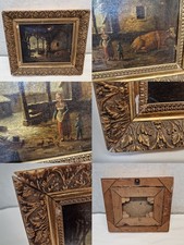 Bauernhof altes gemälde gebraucht kaufen  Detmold