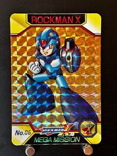 Usado, Mega MAN X Mega Mission Card Holo CAPCOM BANDAI JAPÃO Japonês 1995 Muito Raro comprar usado  Enviando para Brazil