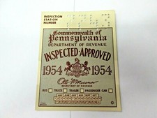 Nos 1954 pennsylvania for sale  Mount Carmel