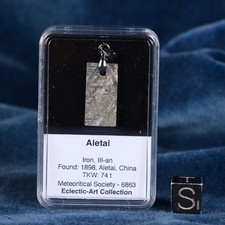 Un Pendente Meteorite Aletai Ferrosa Tipo IIIE-An Cina comprar usado  Enviando para Brazil