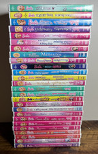 Lote de 26 DVDs Barbie princesa arco-íris sereia música clássicos subtítulos crianças comprar usado  Enviando para Brazil