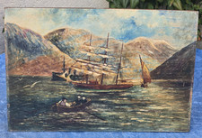 Beau tableau ancien d'occasion  Mouy