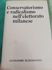Buzzi donato conservatorismo usato  Busto Arsizio