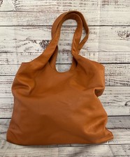 Bolsa de compras de couro dobrada COS marrom conhaque, usado comprar usado  Enviando para Brazil