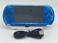 Usado, Console Sony PSP-3000 azul com bateria e cabo de carregamento comprar usado  Enviando para Brazil