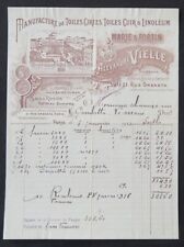 Facture 1912 paris d'occasion  Nantes-
