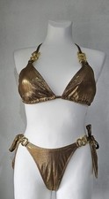 Metallic dark gold for sale  GLASGOW