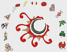 Miniatures embroidery card for sale  Saint Paul