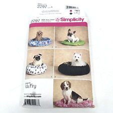 Simplicity patterns 2297 for sale  Hamptonville