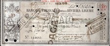 Assegno bancario del usato  Italia
