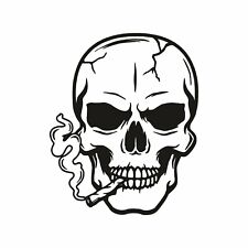 Skull stickers motorcycle d'occasion  Expédié en Belgium