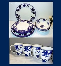 geschirr weiß blau gebraucht kaufen  Bad Mergentheim