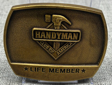 Brass belt buckle for sale  Albion