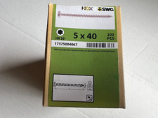 Swg holzschrauben 0x40mm gebraucht kaufen  Lotte