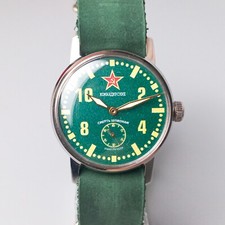 Relógio de pulso masculino raro Komandirskie soviético Pobeda Death to Spies vintage comprar usado  Enviando para Brazil
