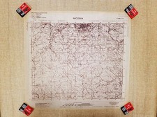 Grande carta topografica usato Grande carta topografica usato  Villarosa