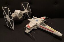 Usado, Star Wars X Wing Fighter y Tie Fighter completo con luces de trabajo 1978 segunda mano  Embacar hacia Argentina